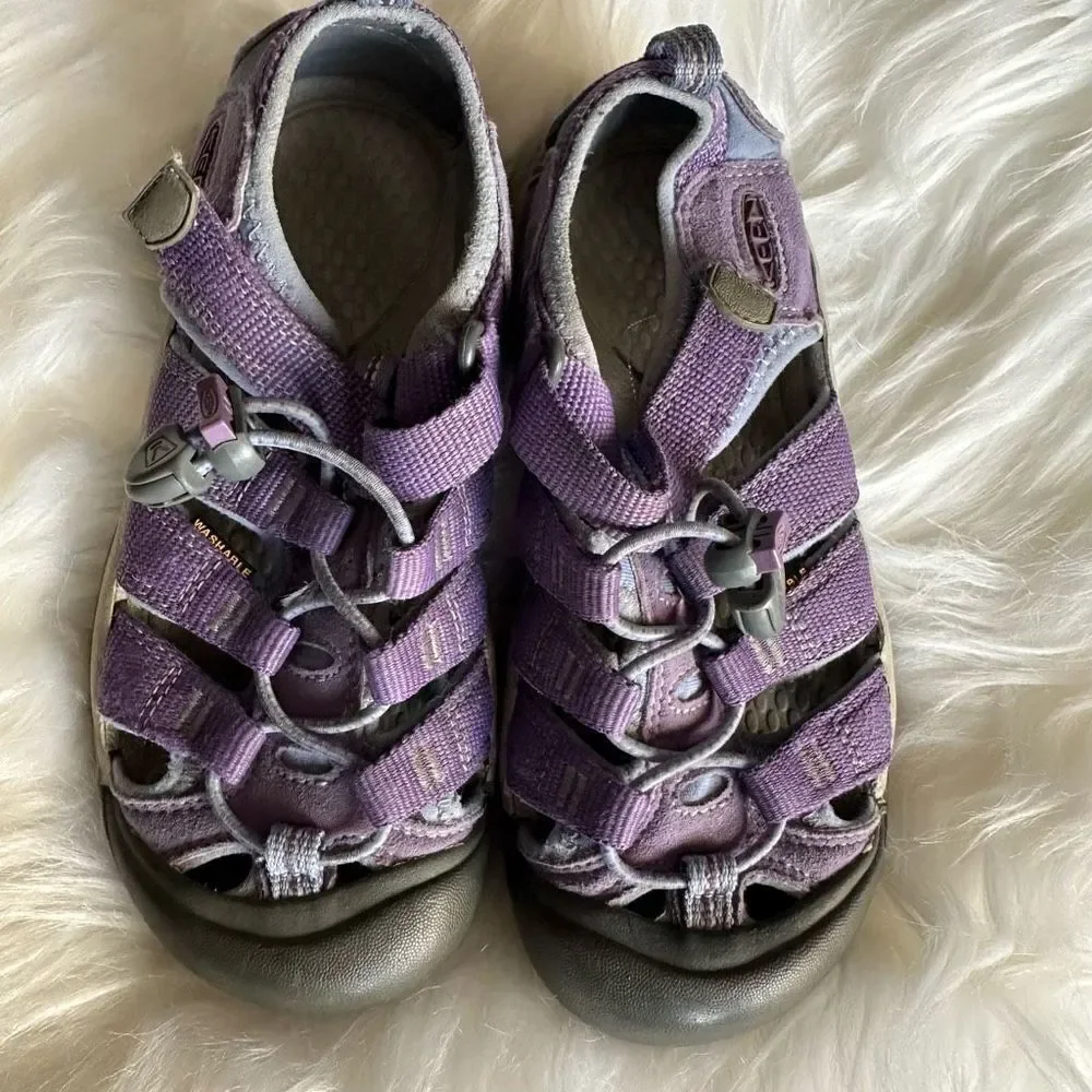 Keen purple/gray kid shoes